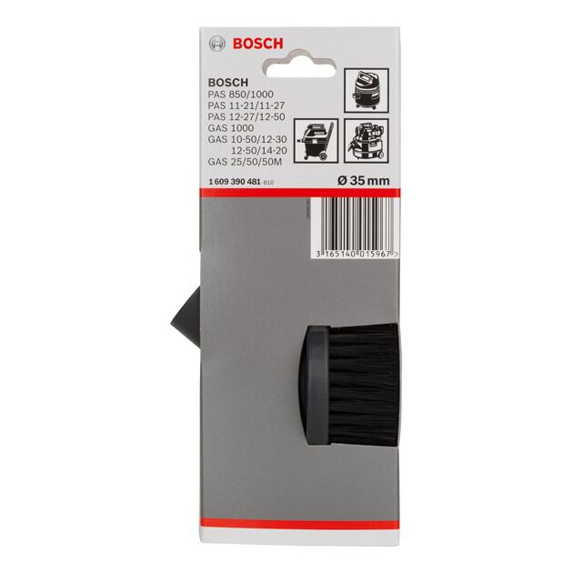 Щітка Bosch для пилососів GAS, 35 мм (1609390481), фото , зображення 2 | SNABZHENIE.com.ua