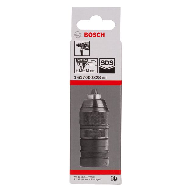 Патрон быстрозажимной с переходником 1,5-13 мм, SDS plus BOSCH, фото , изображение 2 | SNABZHENIE.com.ua