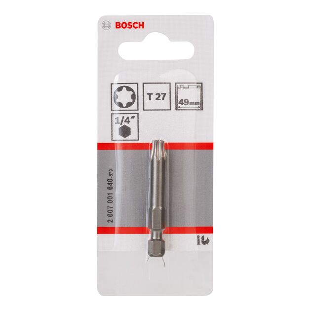 Насадка для загвинчування Extra-Hart T27, 49 мм BOSCH, фото , зображення 2 | SNABZHENIE.com.ua