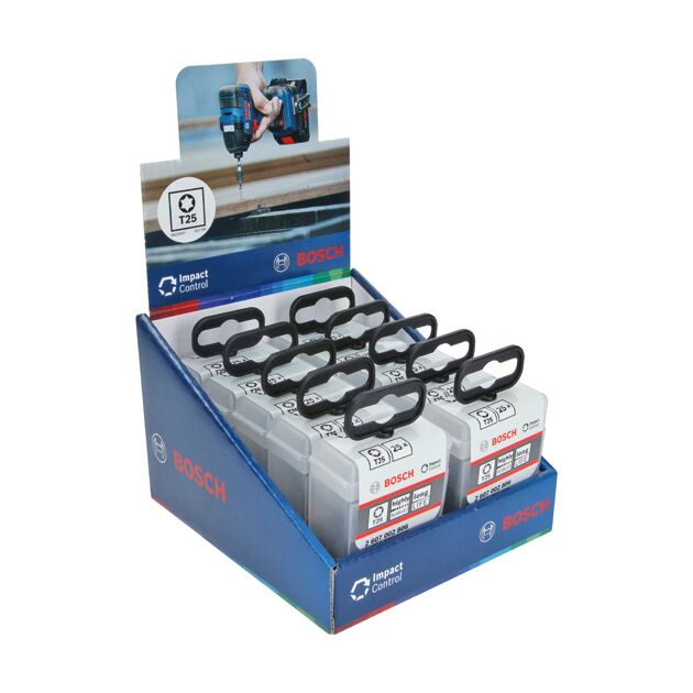 Бита T25 x 25 мм Impact Control TicTac, 25 шт, BOSCH, фото , изображение 2 | SNABZHENIE.com.ua