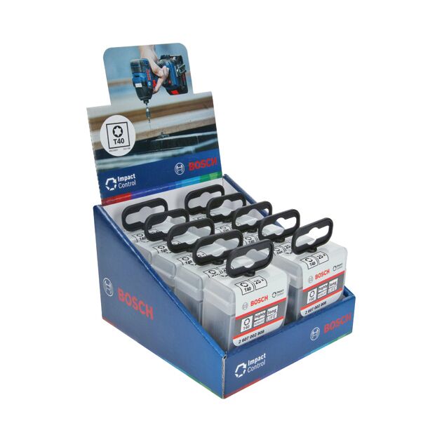Бита T40 x 25 мм Impact Control TicTac, 25 шт, BOSCH, фото , изображение 2 | SNABZHENIE.com.ua