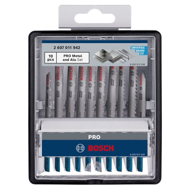 Набір PRO Metal and Alu Set, 92 мм BOSCH, фото , зображення 2 | SNABZHENIE.com.ua