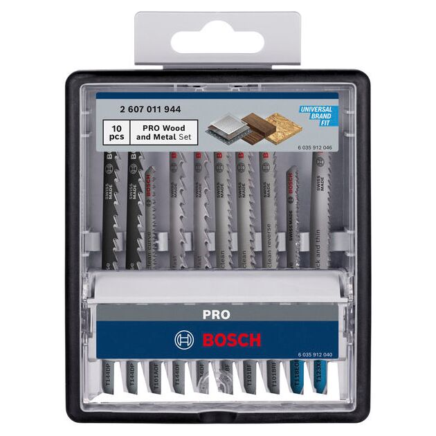 Набір PRO Wood and Metal, 100 мм BOSCH, фото , зображення 2 | SNABZHENIE.com.ua