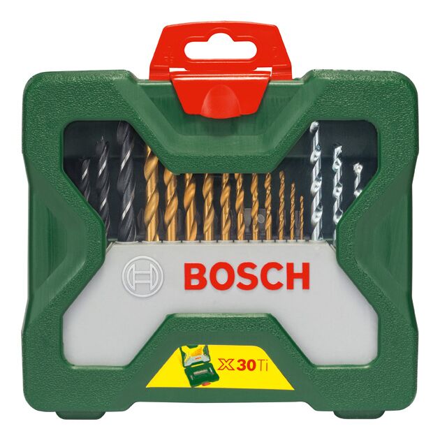Набор принадлежностей X-LINE-30 TITANIUM, 30 предметов, BOSCH, фото , изображение 2 | SNABZHENIE.com.ua