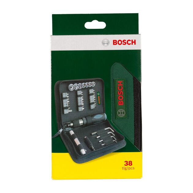 Набор смешанный, 38 шт., BOSCH, фото , изображение 2 | SNABZHENIE.com.ua