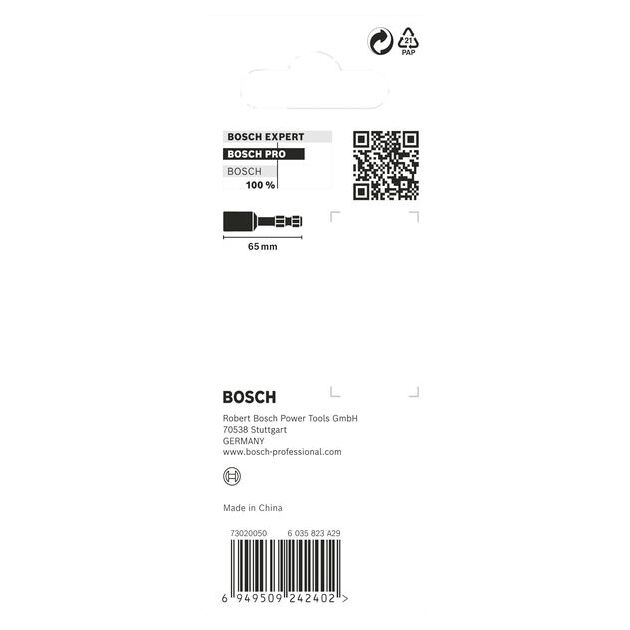 Торцевой ключ PRO Nutsetter Impact, 5/16" x 65 мм, 2 шт. BOSCH, фото , изображение 4 | SNABZHENIE.com.ua