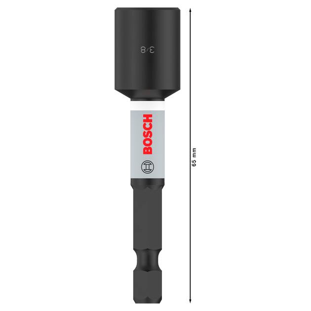 Торцевой ключ PRO Nutsetter Impact, 3/8" x 65 мм, 2 шт. BOSCH, фото , изображение 3 | SNABZHENIE.com.ua