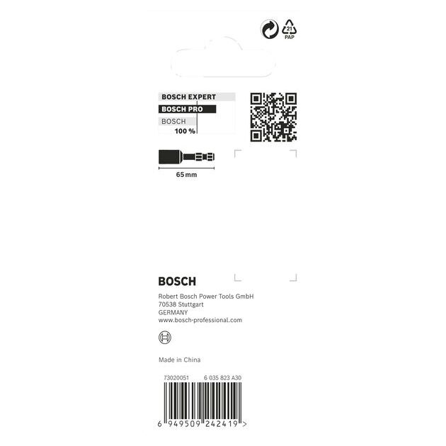 Торцевой ключ PRO Nutsetter Impact, 3/8" x 65 мм, 2 шт. BOSCH, фото , изображение 4 | SNABZHENIE.com.ua