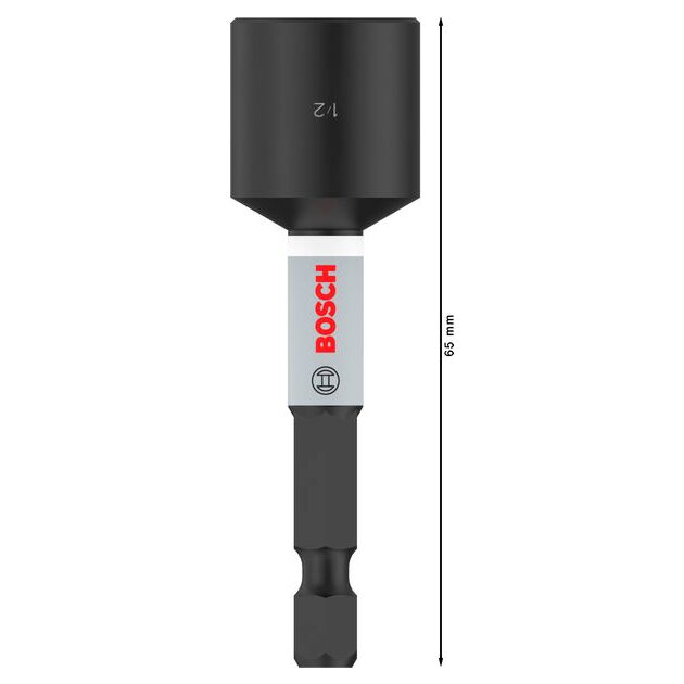 Торцевой ключ PRO Nutsetter Impact, 1/2 x 65 мм, BOSCH, фото , изображение 3 | SNABZHENIE.com.ua