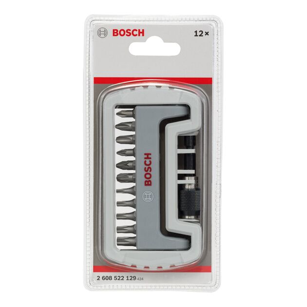 Набір із 11 насадок для загвинчування з тримачем насадок PH/PZ/T BOSCH, фото , зображення 2 | SNABZHENIE.com.ua
