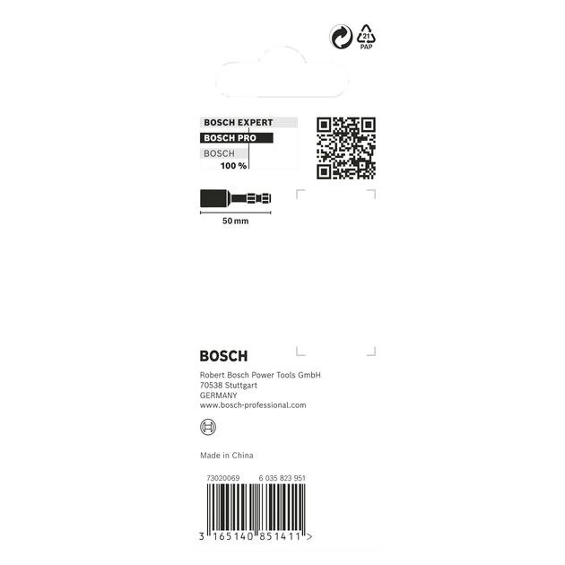 Торцевой ключ с контролем ударной функции, 1 шт. BOSCH, фото , изображение 5 | SNABZHENIE.com.ua