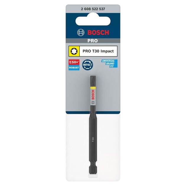 Насадка BOSCH PRO Torx T30, 90 мм для ударного инструмента, фото , изображение 2 | SNABZHENIE.com.ua