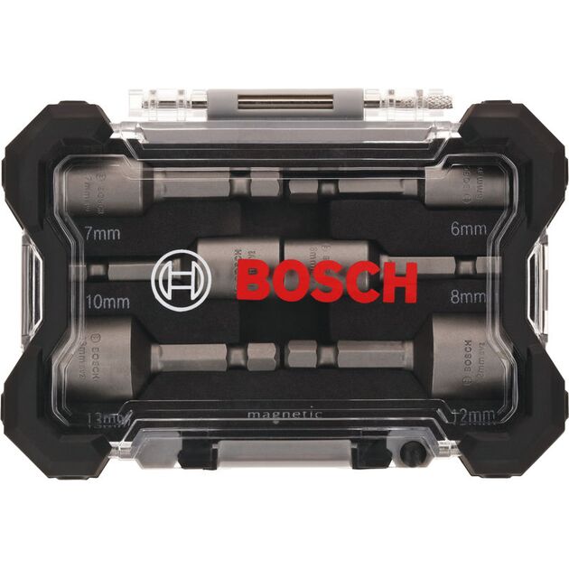 Набор торцевых ключей BOSCH, 6 шт., 6-13 мм, фото , изображение 2 | SNABZHENIE.com.ua