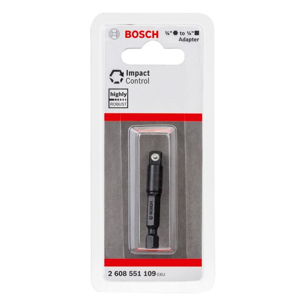 Перехідник для змінних головок до торцевого ключа 1/4, 50 мм BOSCH, фото , зображення 3 | SNABZHENIE.com.ua