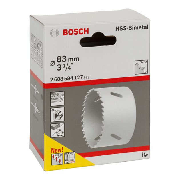 Коронка по дереву и металлу STANDARD BOSCH 83 мм (2608584127), фото , изображение 2 | SNABZHENIE.com.ua