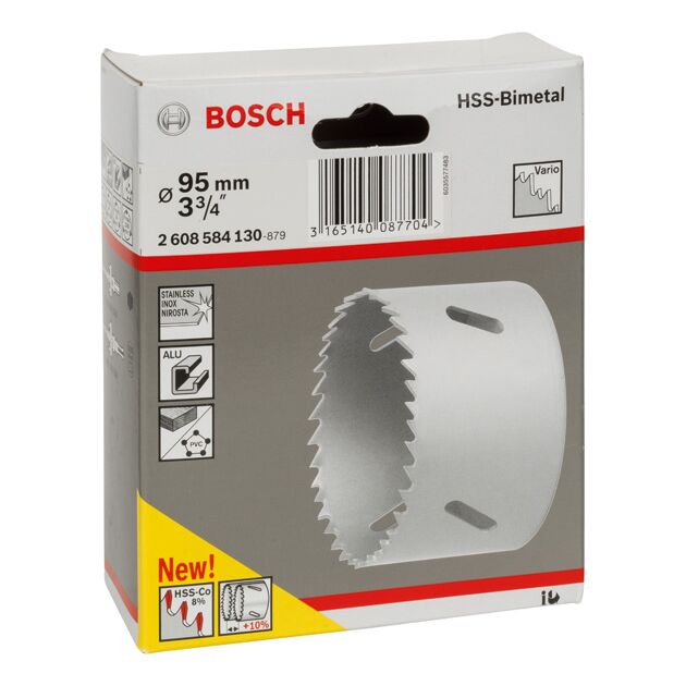 Коронка 95 мм по дереву та металу STANDARD BOSCH (2608584130), фото , зображення 2 | SNABZHENIE.com.ua