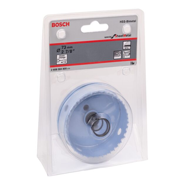 Коронки «Sheet Metal» 73 мм, 2 7/8 BOSCH, фото , зображення 2 | SNABZHENIE.com.ua
