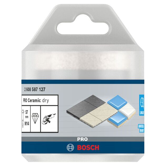 Алмазные сверла для сухого сверления BOSCH 57 x 35 мм, фото , изображение 3 | SNABZHENIE.com.ua