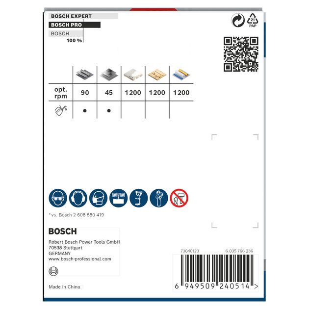 Коронка BOSCH PRO Multi Material PC Plus, 92 мм, фото , изображение 4 | SNABZHENIE.com.ua