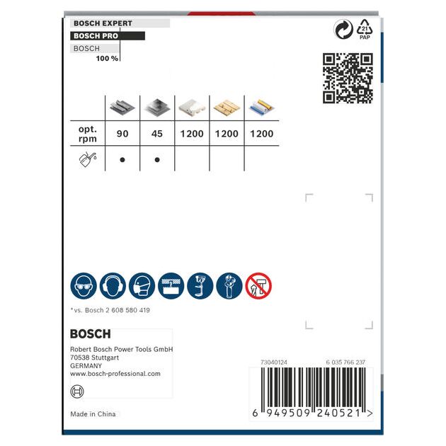 Коронка BOSCH PRO Multi Material PC Plus, 95 мм, фото , изображение 4 | SNABZHENIE.com.ua