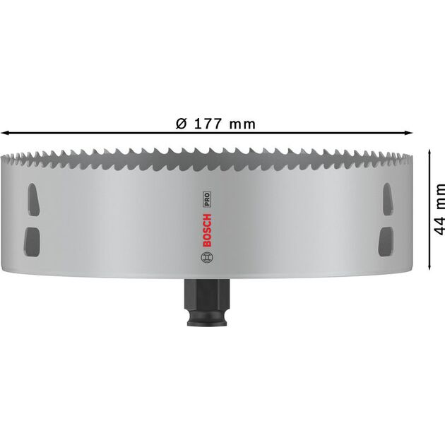 Коронка Bosch PRO Multi Material PC Plus, 177 мм, фото , изображение 3 | SNABZHENIE.com.ua