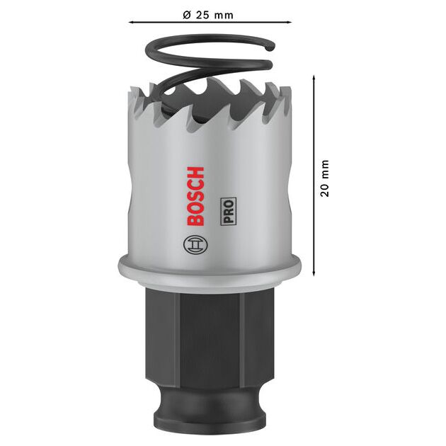 Коронка BOSCH PRO Sheet Metal PC Plus 25 мм, фото , изображение 3 | SNABZHENIE.com.ua