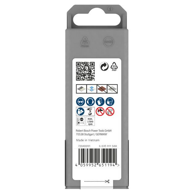 Свердло BOSCH PRO Ceramic, 6 x 33 x 13 мм, фото , изображение 3 | SNABZHENIE.com.ua