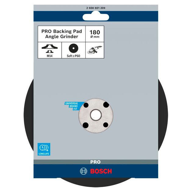 Опорна тарілка Standard M14, 180 мм BOSCH, фото , зображення 2 | SNABZHENIE.com.ua