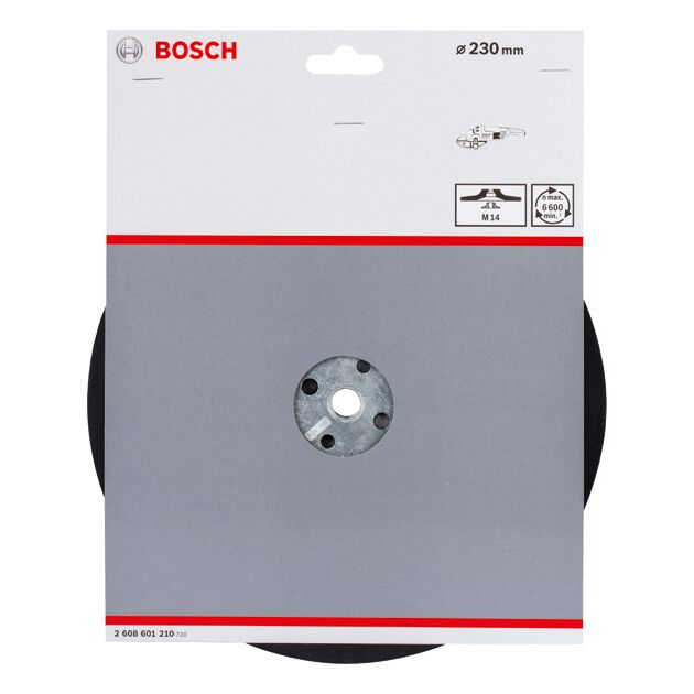 Опорна тарілка Standard M14, 230 мм BOSCH, фото , зображення 2 | SNABZHENIE.com.ua
