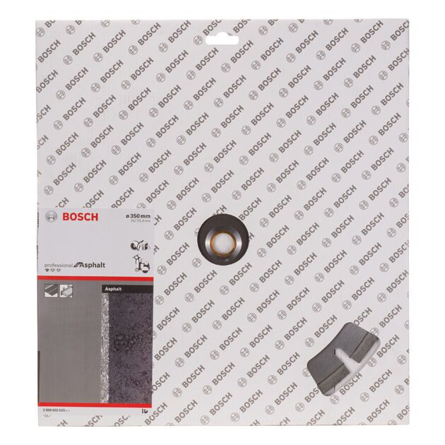 Алмазний відрізний круг 350 x 20/25,4 мм для різання асфальту Standard for Asphalt BOSCH (2608602625), фото , зображення 2 | SNABZHENIE.com.ua