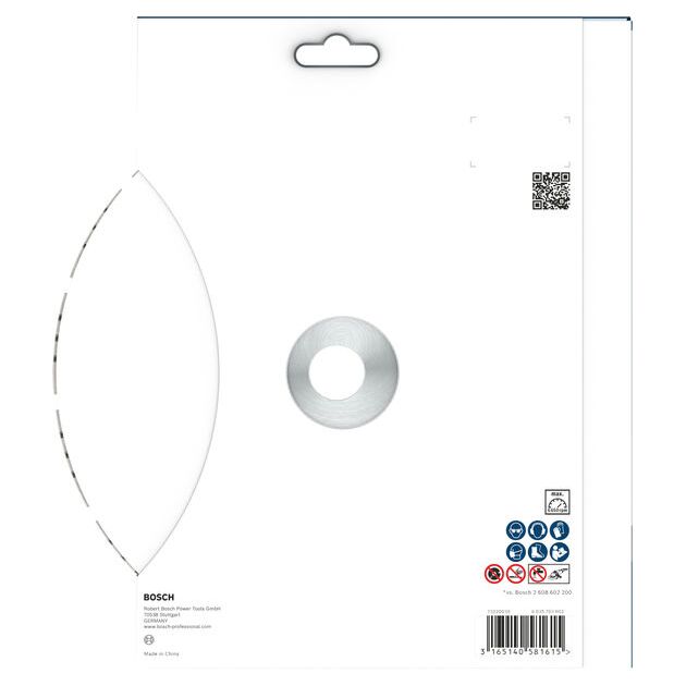 Алмазный диск BOSCH Best for Concrete 230 мм 22,23 мм 2,4 мм 15 мм, фото , изображение 4 | SNABZHENIE.com.ua