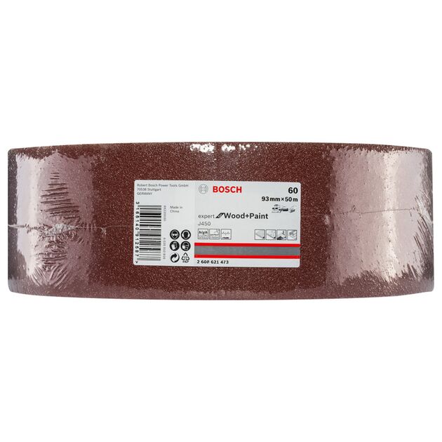 J450 Expert для дерева та фарби, 93 мм X 50 м, G60 BOSCH, фото , зображення 2 | SNABZHENIE.com.ua