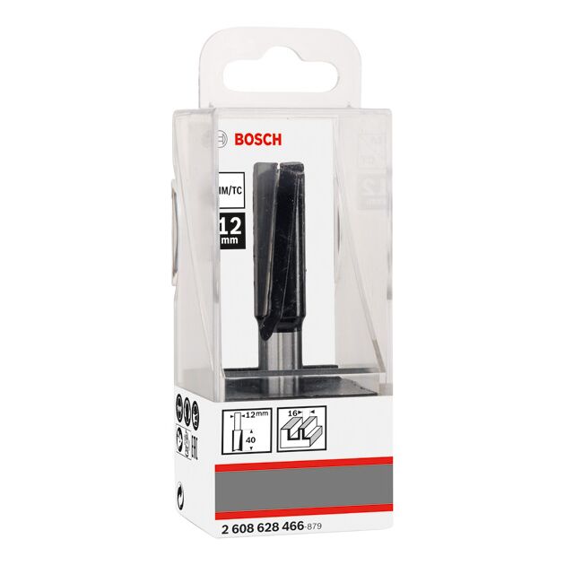 Фреза пазовая BOSCH 16x40x81 мм, хвостовик 12 мм (2608628466), фото , изображение 2 | SNABZHENIE.com.ua
