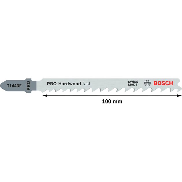 Пилки для лобзика Bosch T 144 DF Speed по дереву 5 шт (2608634567), фото , изображение 4 | SNABZHENIE.com.ua
