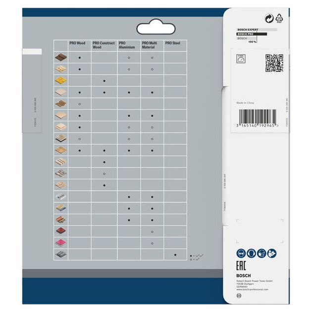 Пильный диск «Multi Material» 184 x 30 x 2,4 мм, 48 зубьев BOSCH, фото , изображение 5 | SNABZHENIE.com.ua