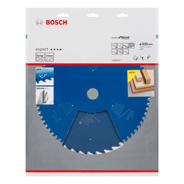 Пильний диск Expert for Wood 335 x 30 x 3,0 мм, 40 BOSCH, фото , зображення 2 | SNABZHENIE.com.ua
