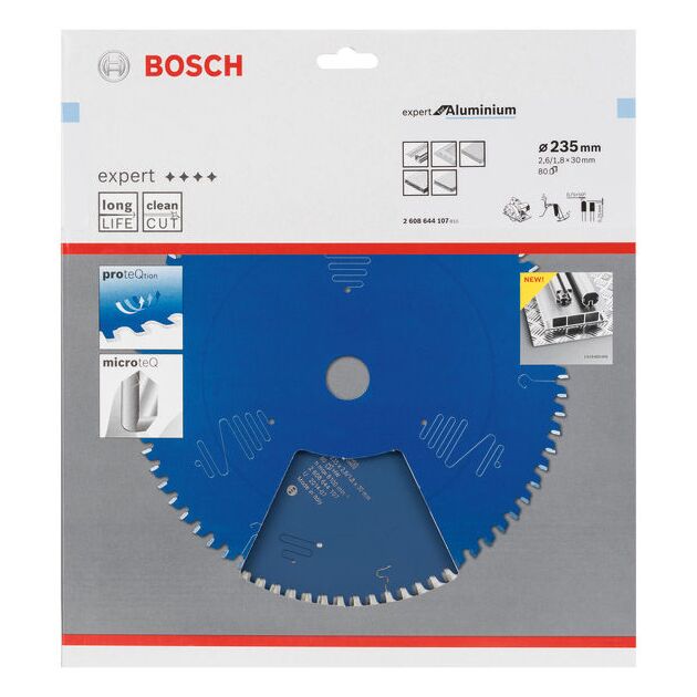 Пильний диск Expert for Aluminium 235 x 30 x 2,6 мм, 80 BOSCH, фото , зображення 2 | SNABZHENIE.com.ua
