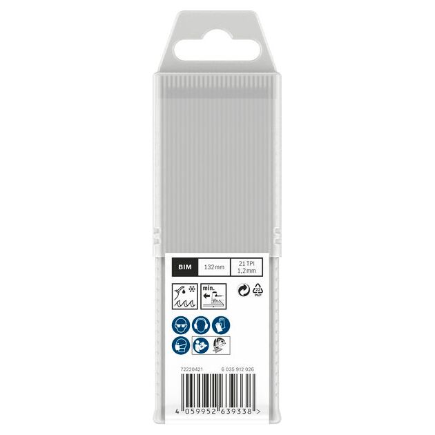 Полотно для лобзиков PRO Metal T321AF, 132 мм, 25 шт. BOSCH, фото , изображение 3 | SNABZHENIE.com.ua