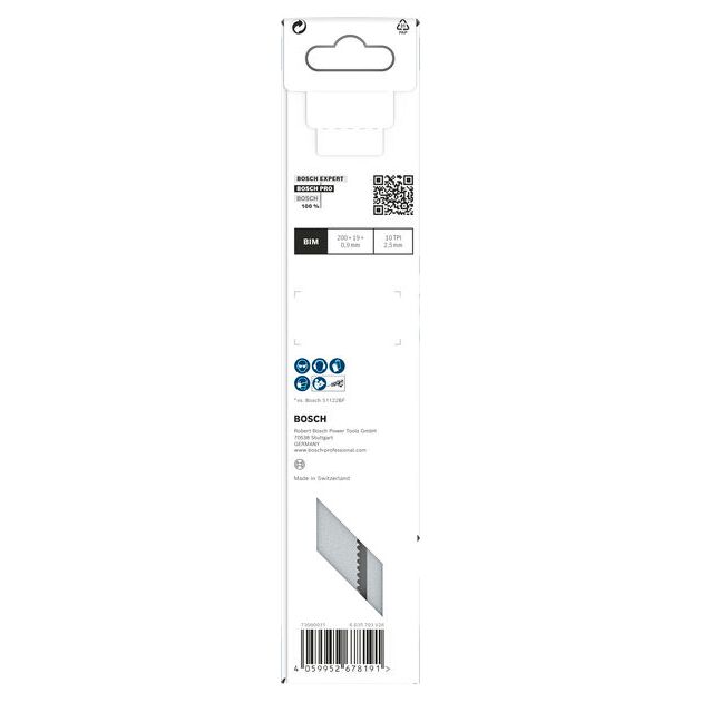 Полотно PRO Pallet Repair fast S1022HFR, 0,9 x 19 x 200 мм BOSCH, фото , зображення 4 | SNABZHENIE.com.ua