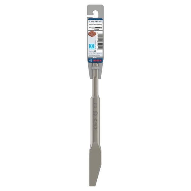 Зубило для удаления тиньку BOSCH SDS plus 200 x 9,5 мм, фото , изображение 3 | SNABZHENIE.com.ua