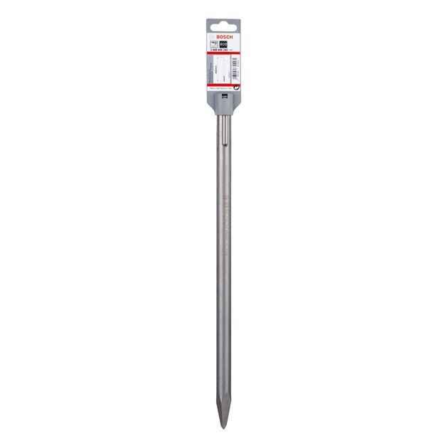 Зубило пиковое 400 мм ECO SDS-max 1 шт, BOSCH (2608690240), фото , изображение 2 | SNABZHENIE.com.ua