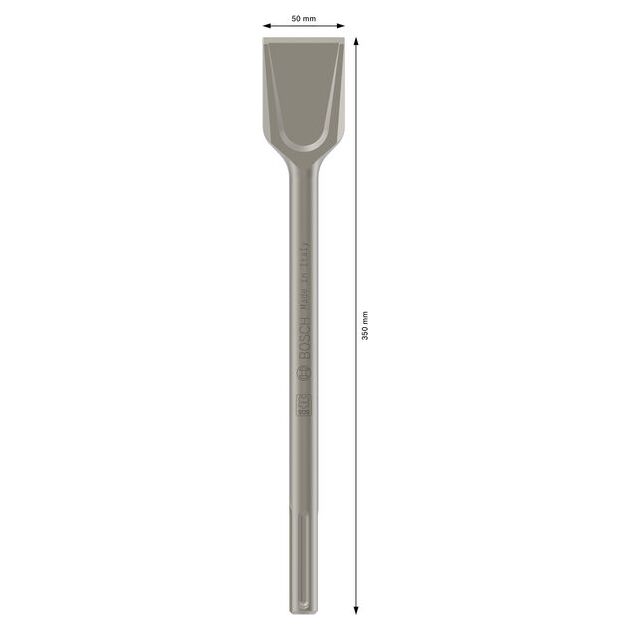 Лопаткове зубило PRO SDS max-5C 50 x 350 мм BOSCH, фото , зображення 3 | SNABZHENIE.com.ua
