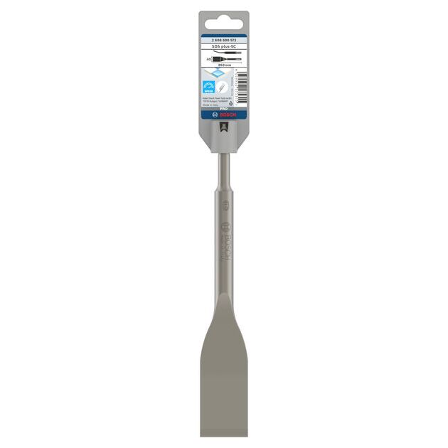 Зубило для плитки Bosch PRO SDS plus-5C, 40x260 мм, фото , изображение 2 | SNABZHENIE.com.ua