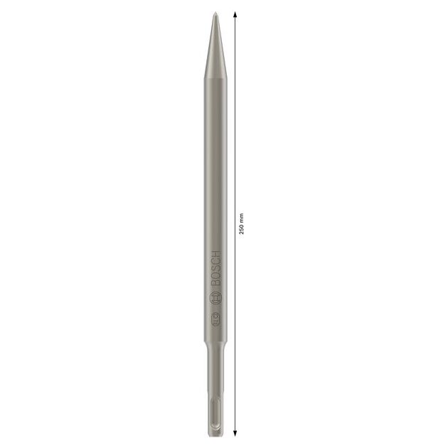 Зубило PRO SDS plus-4C, 250 мм BOSCH, фото , изображение 3 | SNABZHENIE.com.ua