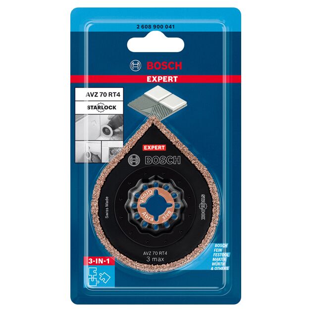 Зачисная насадка для машин EXPERT 3 max AVZ 70 RT4, 70 мм BOSCH, фото , изображение 2 | SNABZHENIE.com.ua
