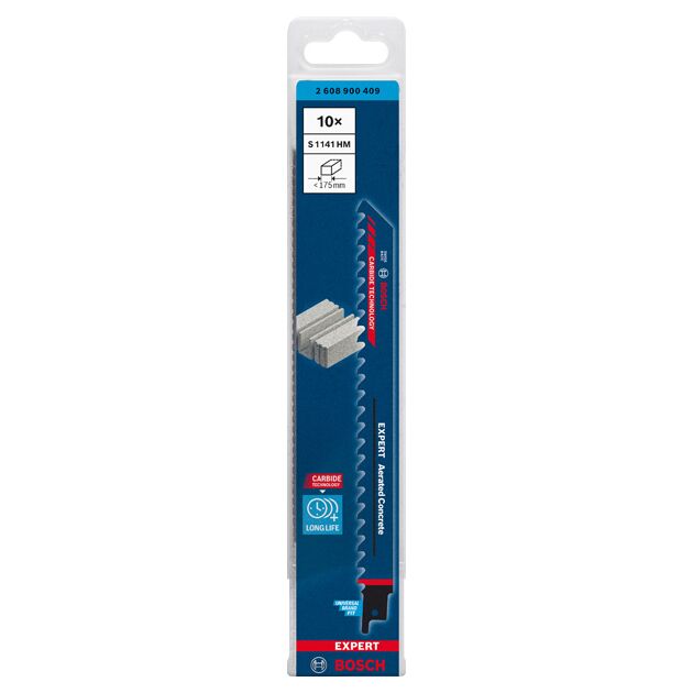 Полотно для пиляння BOSCH EXPERT S 1141 HM, 10 шт., фото , изображение 2 | SNABZHENIE.com.ua