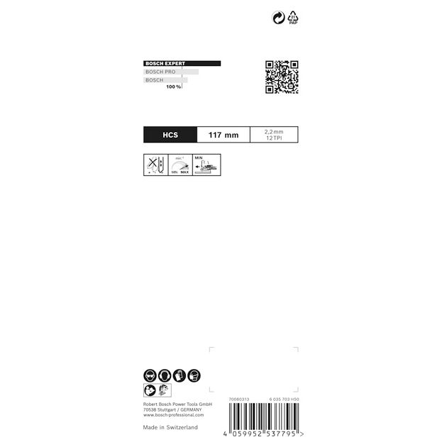 Полотна для лобзиков BOSCH EXPERT 'Wood 2-side clean' T 308 BO, 5 шт., фото , изображение 4 | SNABZHENIE.com.ua