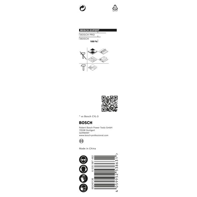 Сверло BOSCH HEX-9 MultiConstruction 4x45x90 мм, фото , изображение 4 | SNABZHENIE.com.ua