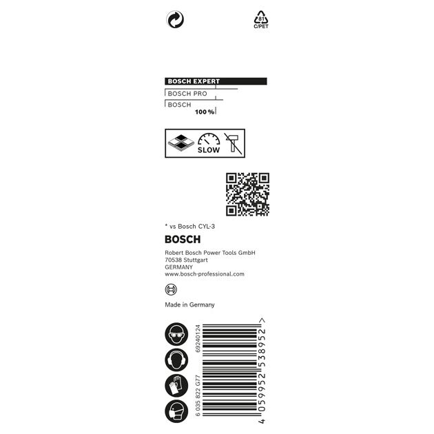Сверло EXPERT CYL-9 MultiConstruction, 3,5 x 40 мм BOSCH, фото , изображение 3 | SNABZHENIE.com.ua