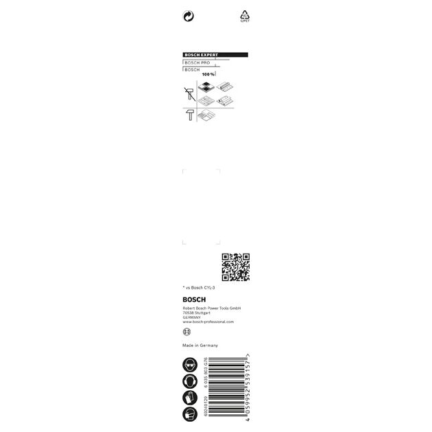 Свердло BOSCH EXPERT CYL-9 MultiConstruction 8x90x150 мм, фото , изображение 3 | SNABZHENIE.com.ua